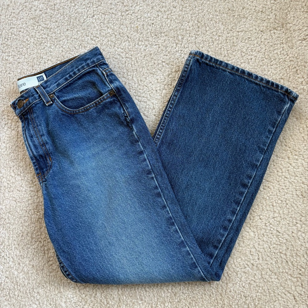 GAP Factory Store Flare Blue Jeans